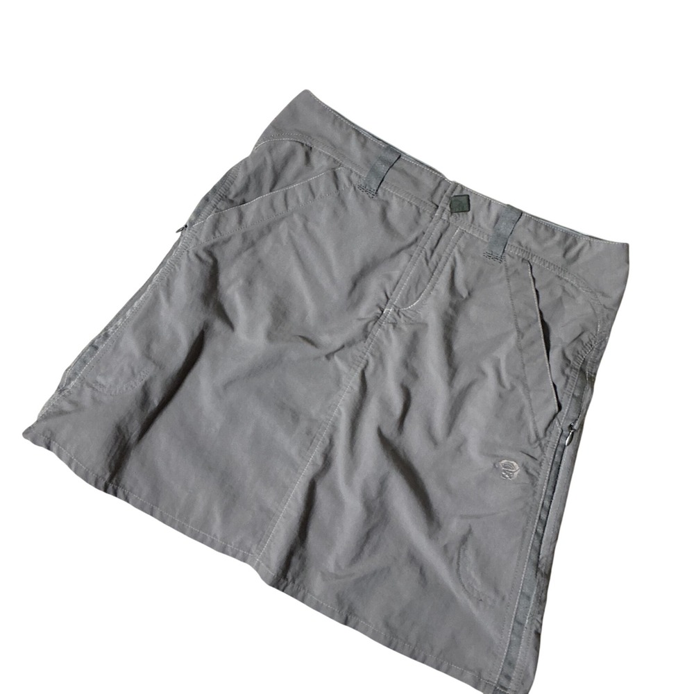 Mountain Hardwear Womens Gorpcore Granola Girl‎ Hiking Skirt Sz 6 OL2996 Utility